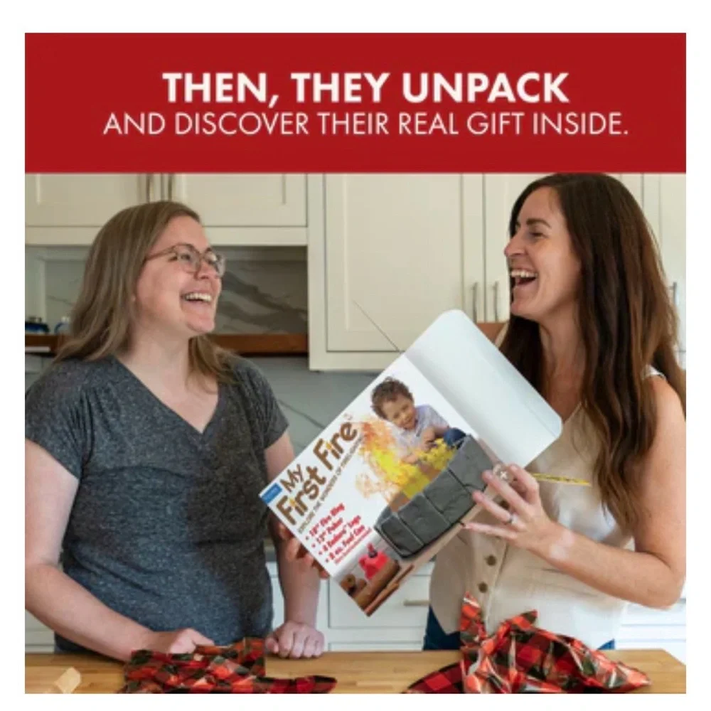 Pranko Prank Gift Box My First Fire Wrap Your Real Present in a Funny Box